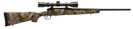 Savage Arms AXIS XP 308 Winchester 22" Free-Floating Barrel With Sporter Taper Composite Camo Stock 3-9x40mm Bushnell Scope Bolt Action Rifle 19246