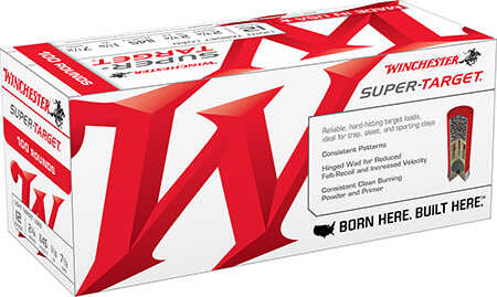 Winchester Ammo Super-Target Light Target 12 Gauge 2.75" 1 1/8 oz 1145 fps 7.5 Shot 100 Round Box