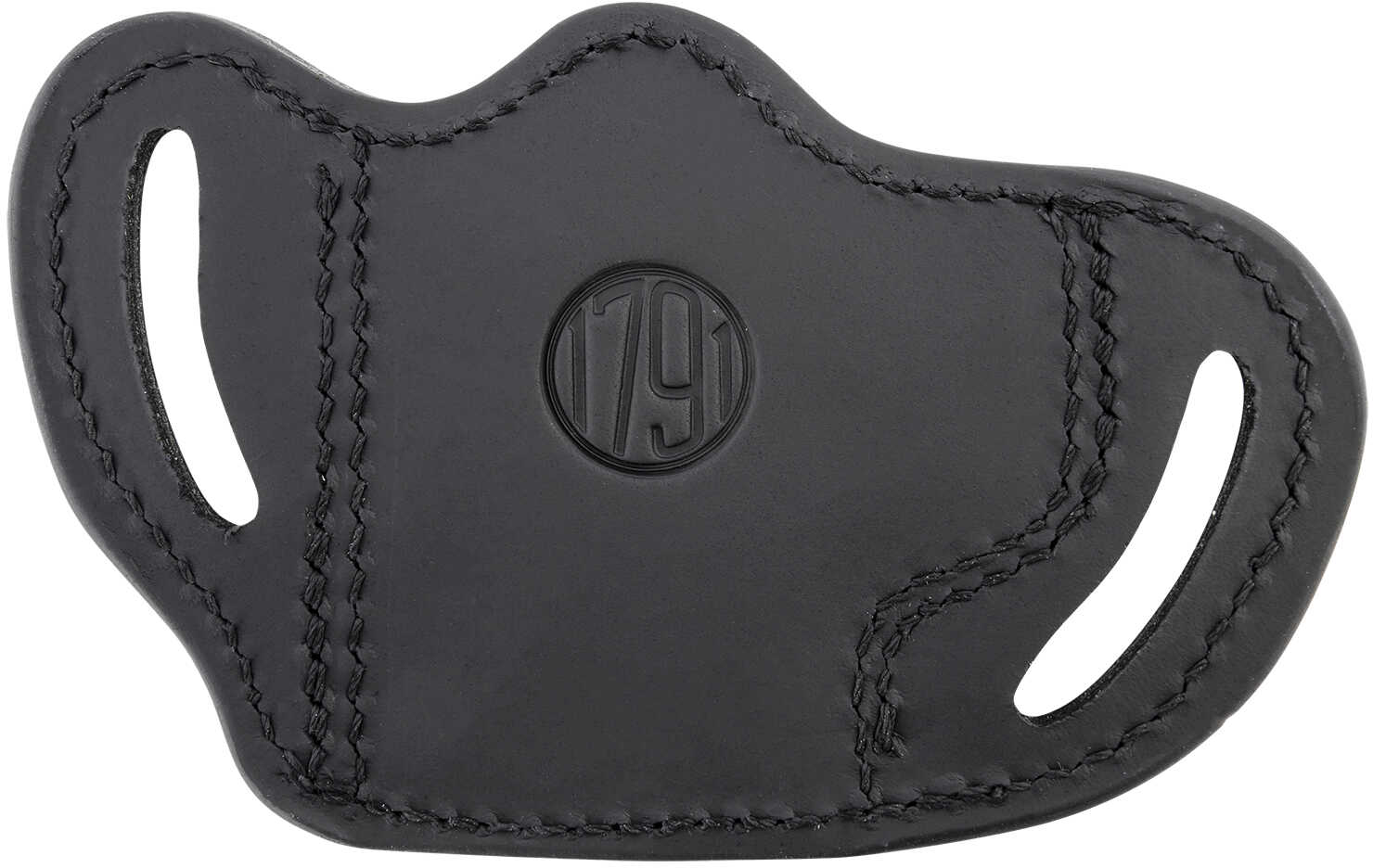 1791 Ultra Custom Fits Glock 42/Sig Sauer P365 Outside Waistband Holster Leather NightSky Black Right Hand UCBH-C-NSB-R