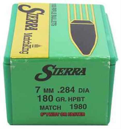 Sierra 7mm/284 Caliber 180 Grains HPBT Match /100 1980