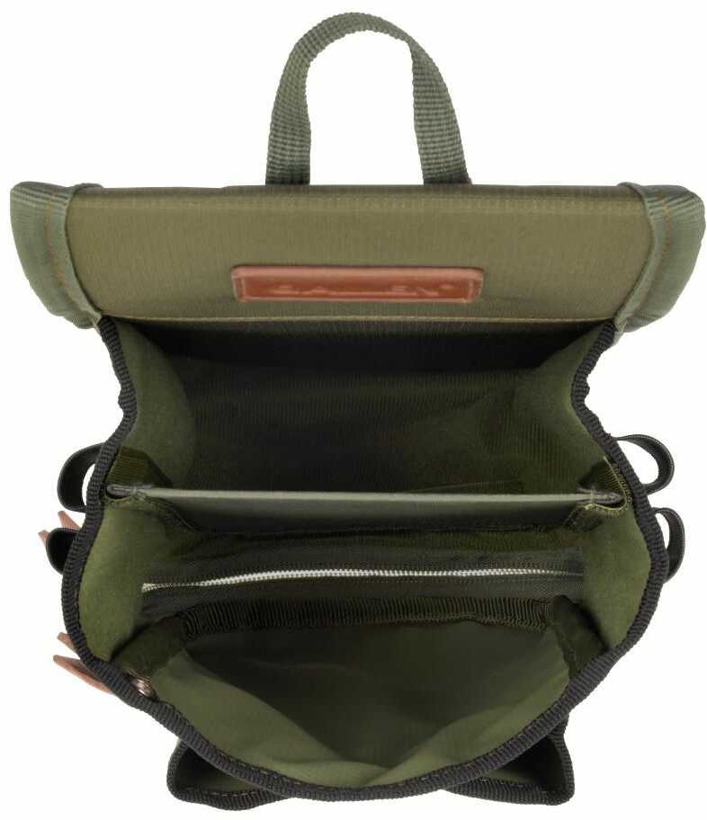 ALLEN TRIUMPH DOUBLE COMPARTMENT SHELL BAG OLIVE-img-2
