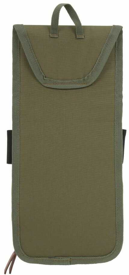 ALLEN TRIUMPH DOUBLE COMPARTMENT SHELL BAG OLIVE GREEN