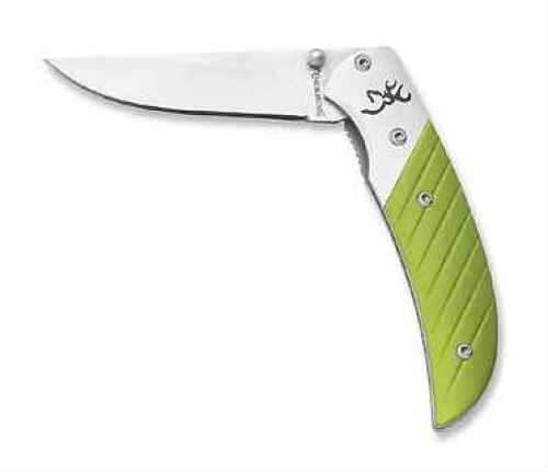 Browning Prism II Knife Mountain Titanium/Green 3225652