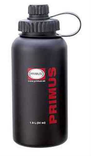 Primus Water Bottle, Wide Mouth Stainless Steel, Black 1.0L P-732811