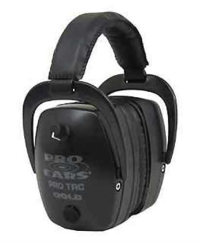 Pro Ears Pro Tac Mag Gold NRR 30 Black Lithium 123 Battery GS-PTM-L-B