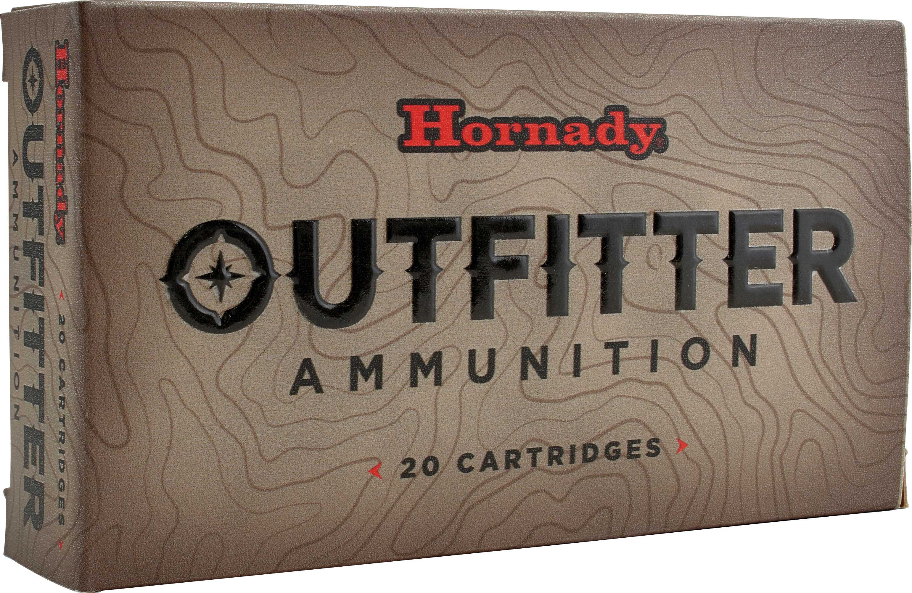 Hornady 81622 Outfitter 6.5 Prc 130 Gr Copper Alloy Expanding 20 Per Box 10 Cs