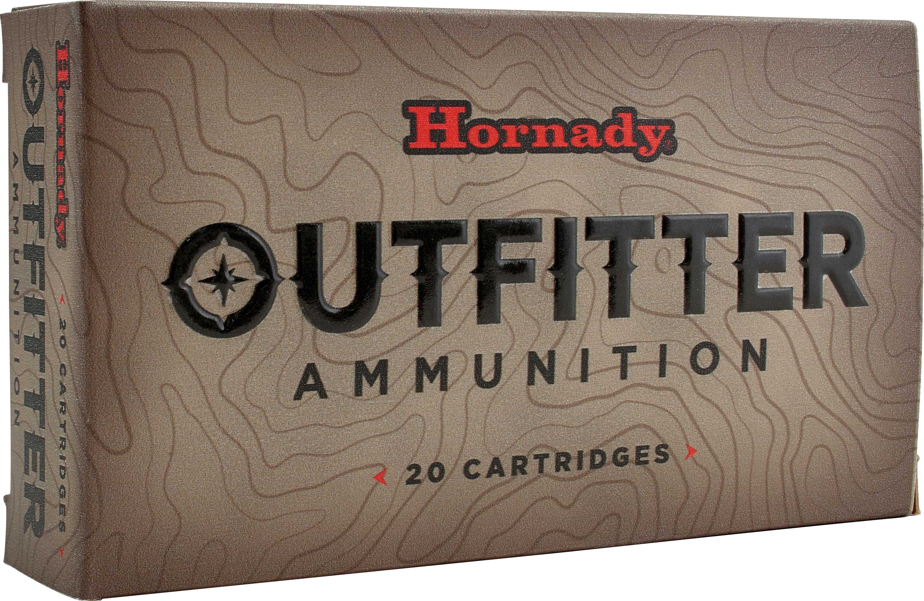 Hornady Outfitter 30-06 Springfield 180 Gr Copper Alloy Expanding (CX) Ammo 20 Round Box