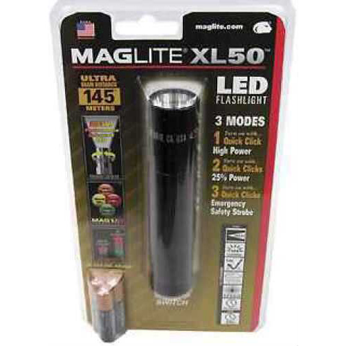Maglite XL50 LED Light Black XL50-S3016