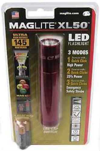 Maglite XL50 LED Light Red XL50-S3036
