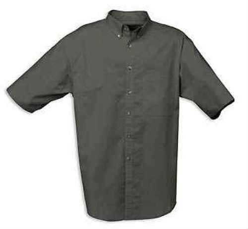 Browning Badger Creek Short Sleeve Woven Shooting Shirt Pine, Large Md: 3010345403