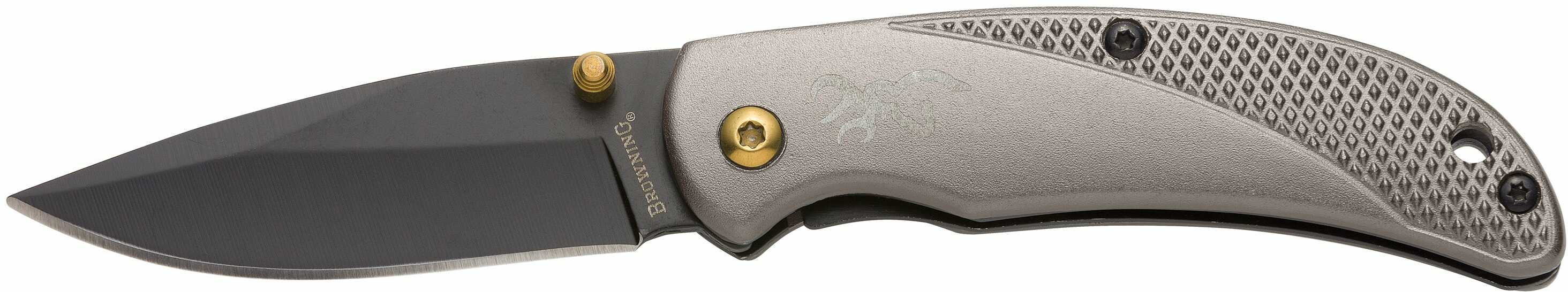 Browning Knife Prism Iii Fldng Hunter 2.38" Black/-img-1