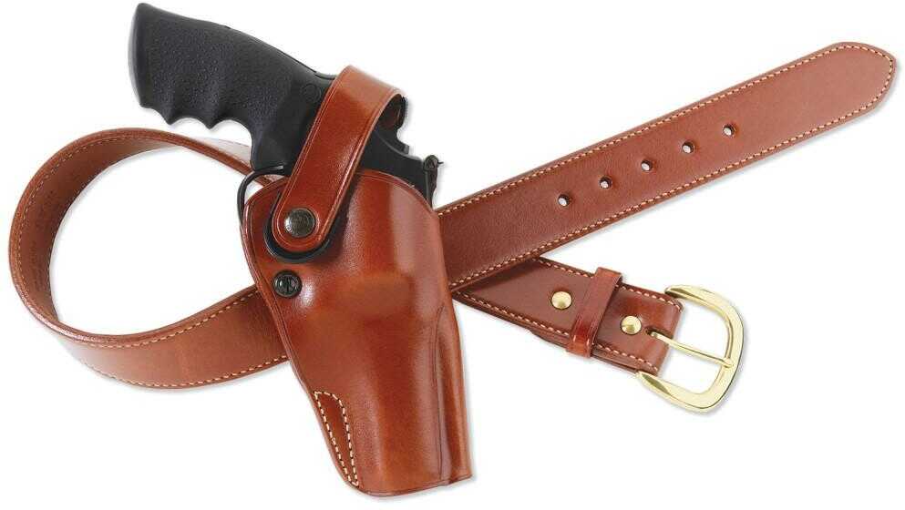Galco Dao Belt Holster Rh Leather S&w X Fr 460 5" Tan