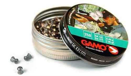 Gamo Hunter Pellets Round Nose .177 Caliber, Per 250, Clam Pack 6320824CP54