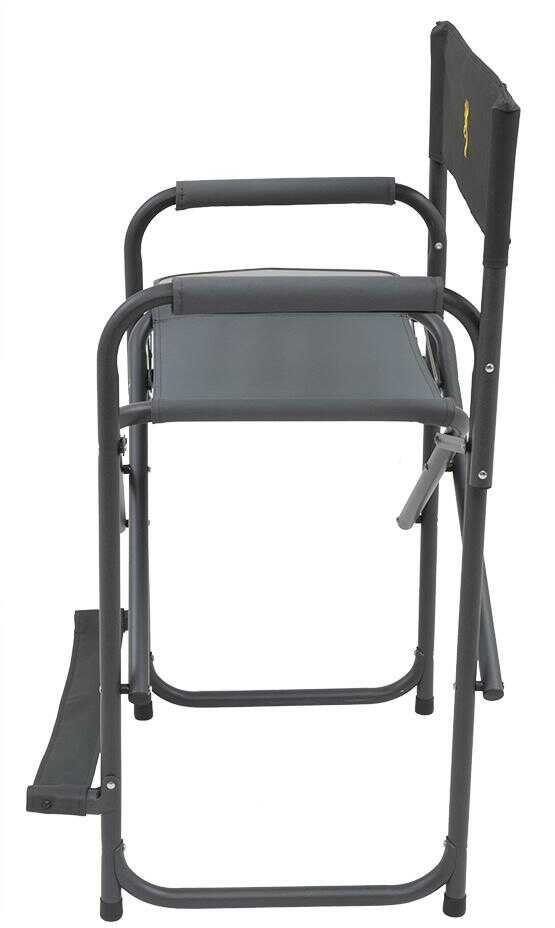 Alps Browning Directors Chair XT Plus Camping Charcoal/Grey