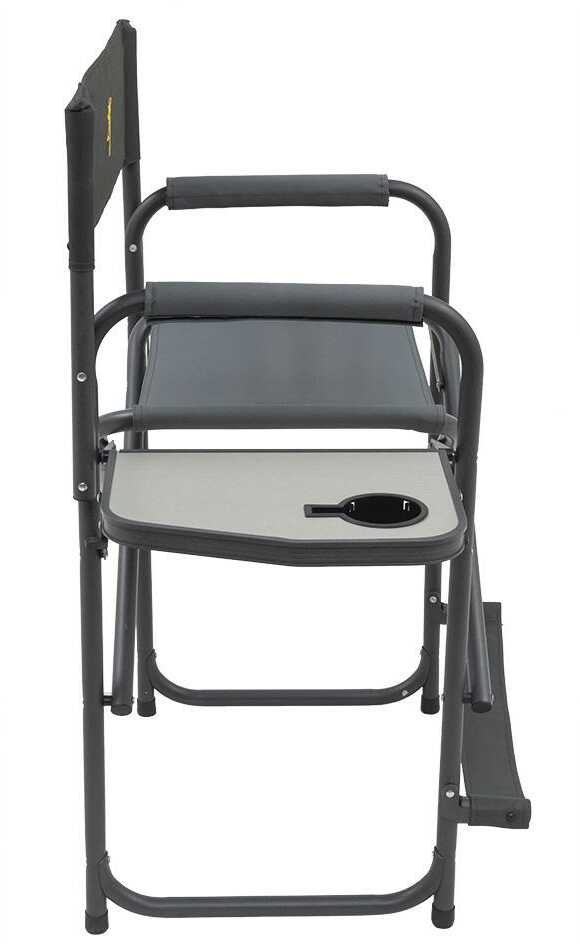 Alps Browning Directors Chair XT Plus Camping Charcoal/Grey