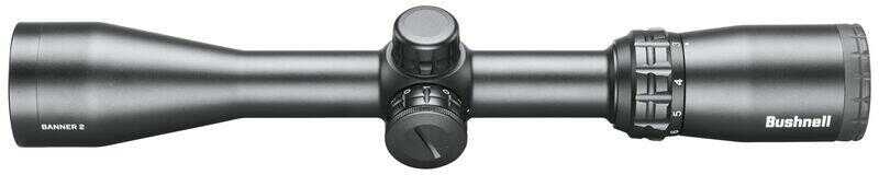 Bushnell Banner-2 Rifle Scope 3-9x40 1" SFP Doa Quick Ballistic Reticle Illum w Rings - Black