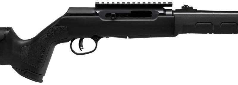 Savage Arms A22 Takedown 22 LR semi auto rifle, 18 in barrel, 10 rd capacity, matte black synthetic finish