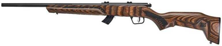 Savage Mk II Minimalist Bolt Action Rifle 22 Long 18" Barrel Brown