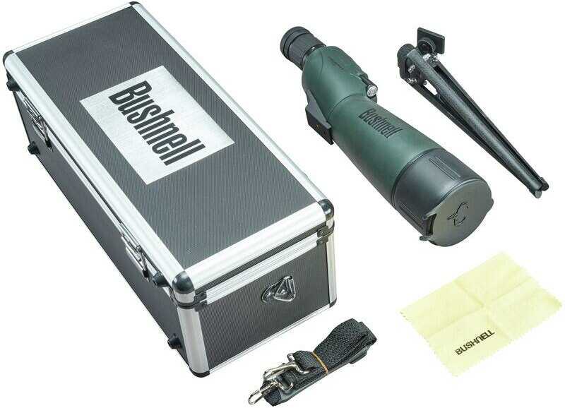 Bushnell Trophy Xtreme Spotting Scope 20-60X65mm, Green Porro Prism, Straight Viewing Md: 886520