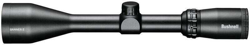 Bushnell Banner-2 Rifle Scope - 3-9x50 1" SFP Doa Quick Ballistic Reticle Non-Illum w Rings - Black