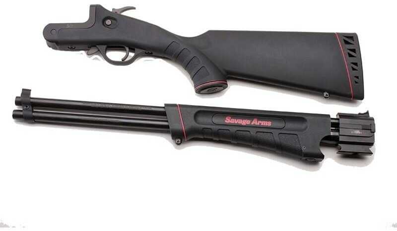 SAVAGE 42 TAKEDOWN RIFLE/SHOTGUN COMBO 22 WMR/410 GA. 20 IN. BARREL, RD 1,FRONT/BACK OPEN SIGHTS, SYNTHETIC/BLACK FINISH