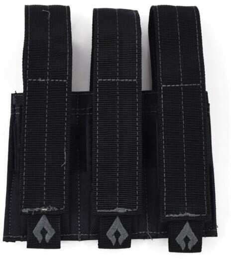 Advance Warrior Solutions Pistol Triple Mag Pouch Black