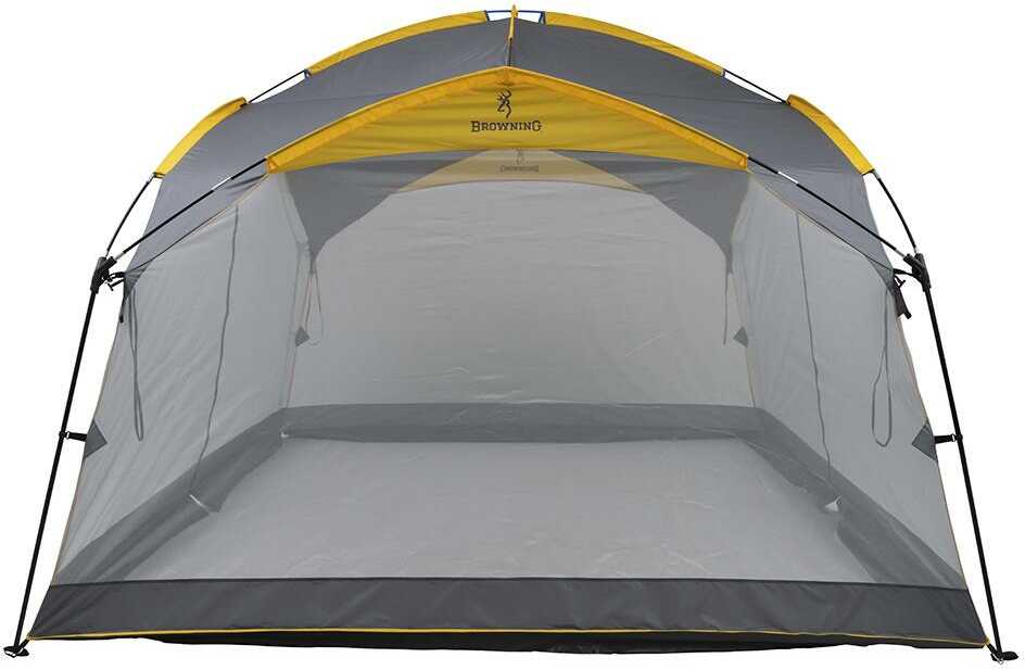 Alps Browning Basecamp Screen House Tent Charcoal/Gold 10x12