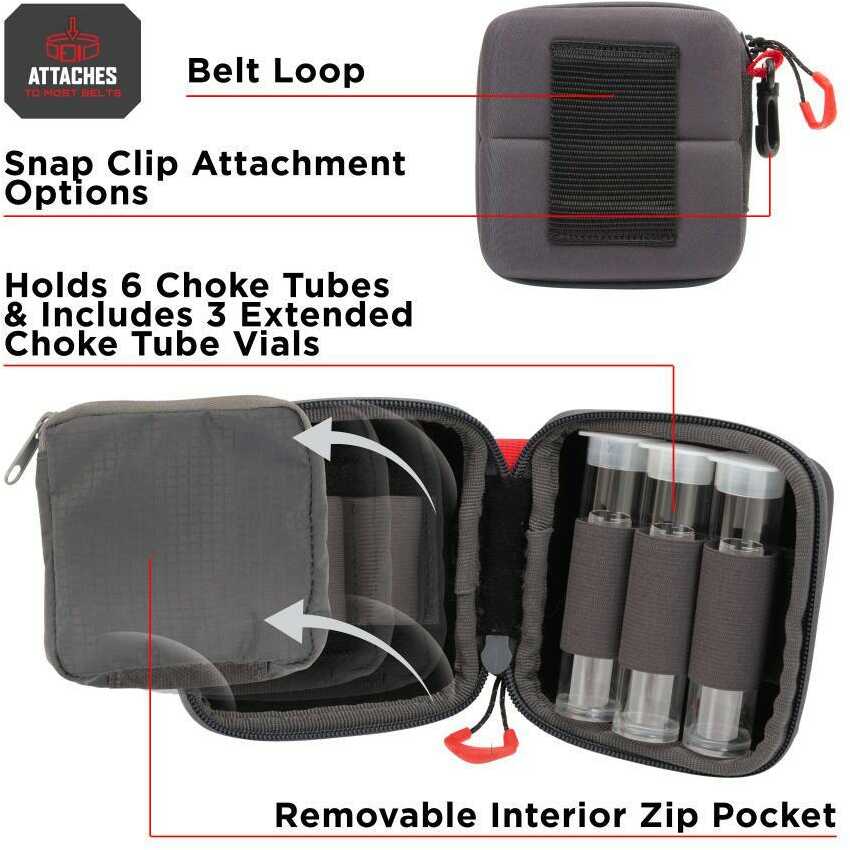 Allen Competitor Choke Tube Case Gray