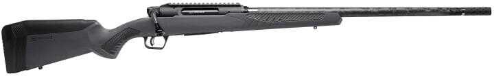 Savage Arms Impulse Mountain Hunter Bolt Action Rifle .300 Winchester Short Magnum 24" Barrel Round Capacity Gray AccuStock with Black Rubber Cheek Piece Finish