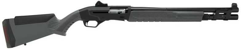 Savage Arms Renegade Security Semi-Auto 12Ga. Shotgun 18.5" Barrel 6Rd Capacity Adjustable Ghost Ring Sights Black/Grey Synthetic Finish