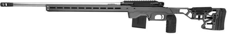 Savage Impulse Elite Precision Bolt Action Rifle .338 Lapua Magnum 30" Barrel (1)-10Rd Magazine Aluminum Chassis Stock Gray Cerakote Finish