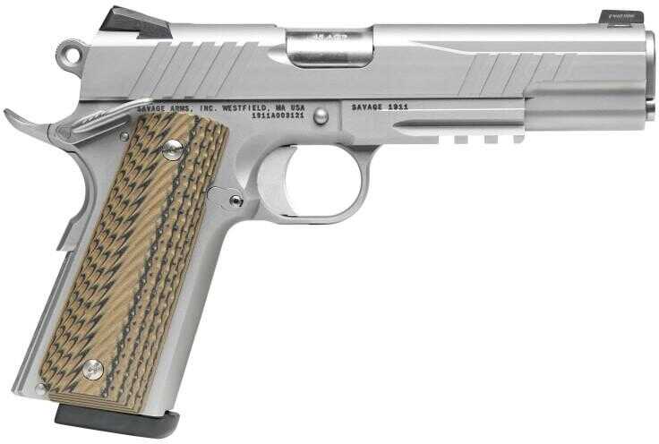 Savage Arms 1911 Government Pistol 45 ACP 5 in. barrel, 8 rd capacity, stainless steel finish