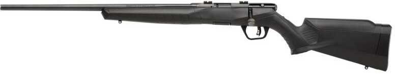 Savage LH Rifle B22 F Bolt 22 Long 21" 10+1 Synthetic Black Stock Blued