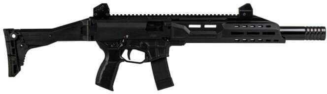 CZ-USA Scorpion 3+ Carbine Semi-Automatic Rifle 9mm Luger 16.3" Barrel (1)-20Rd Magazines Black Synthetic Finish