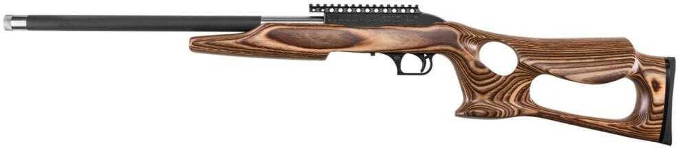 Magnum Research Lite 22 19" Barrel Barracuda Nutmeg Laminated Thumbhole Stock Semi Auto Rifle MLR22WMBN