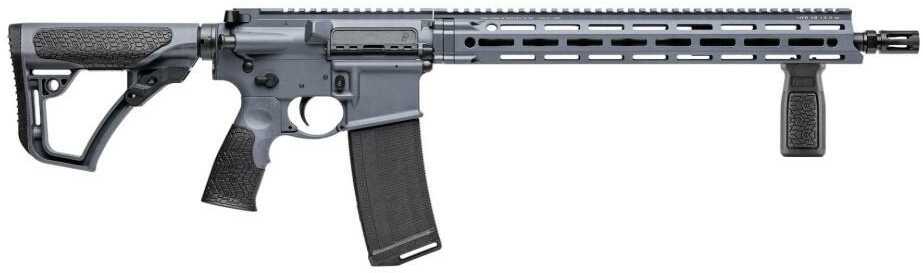Daniel Defense DDM4 V7 Semi-Automatic Rifle 223 Remington/5.56 Nato 16" Barrel 30+1 Rounds 6-Position Gray Synthetic Stock Cerakote