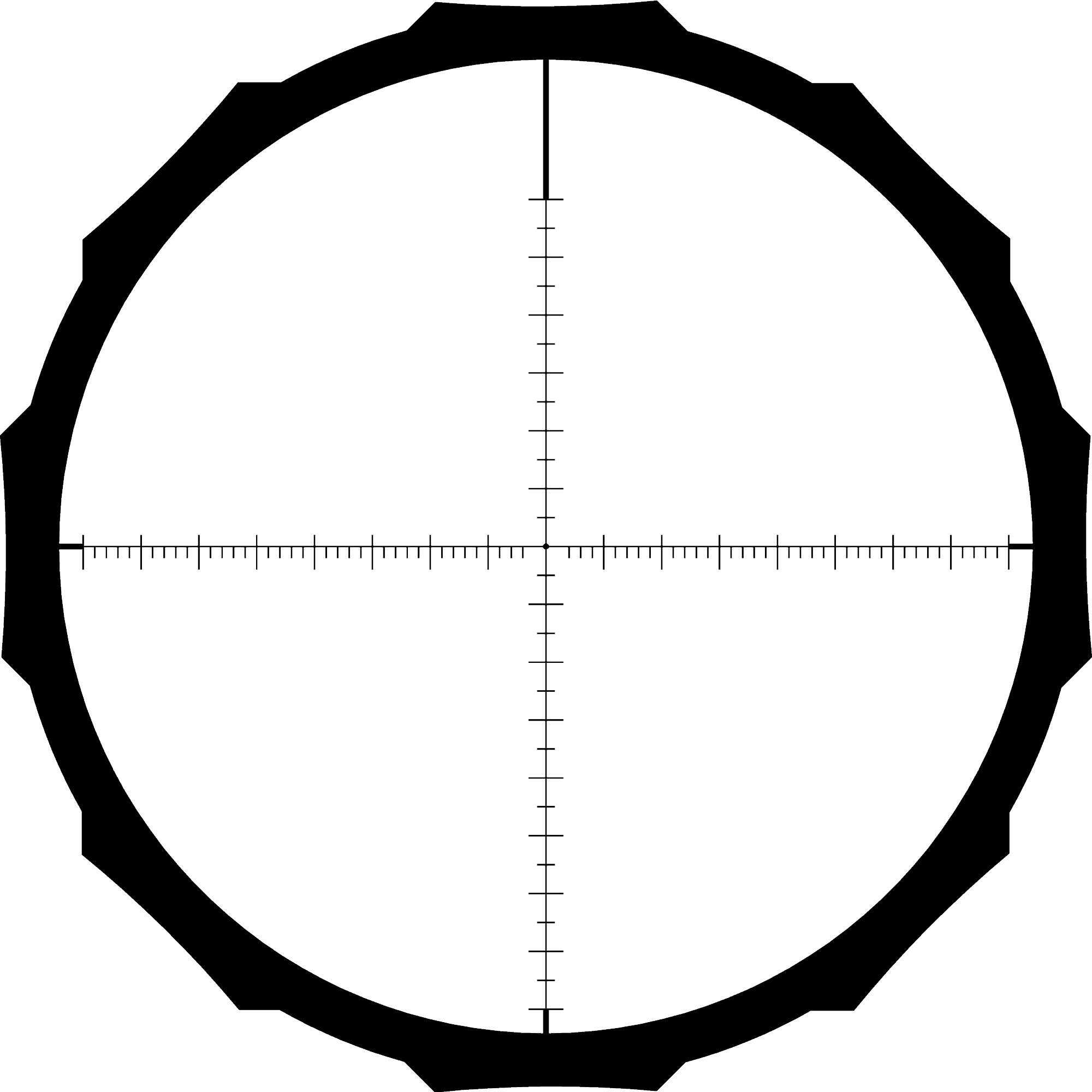 Crimson Trace 0101160 Hardline Black Anodized 3-12x42mm 30mm Tube MR1-MOA Reticle