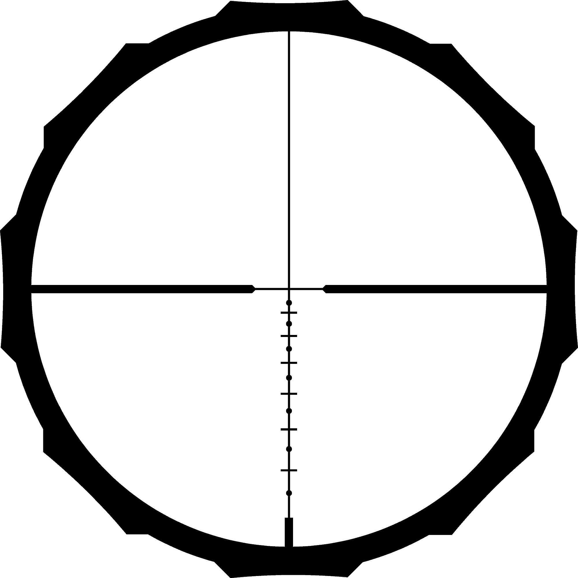 Crimson Trace Scope HARDLINE 4-16X42 BDC Long Range Sf 30MM