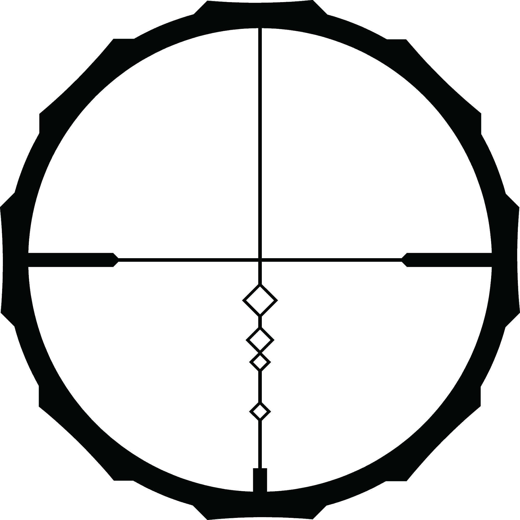 Crimson Trace BRUSHLINE Pro 2-7X32 1" BDC Riflescope 01-01440