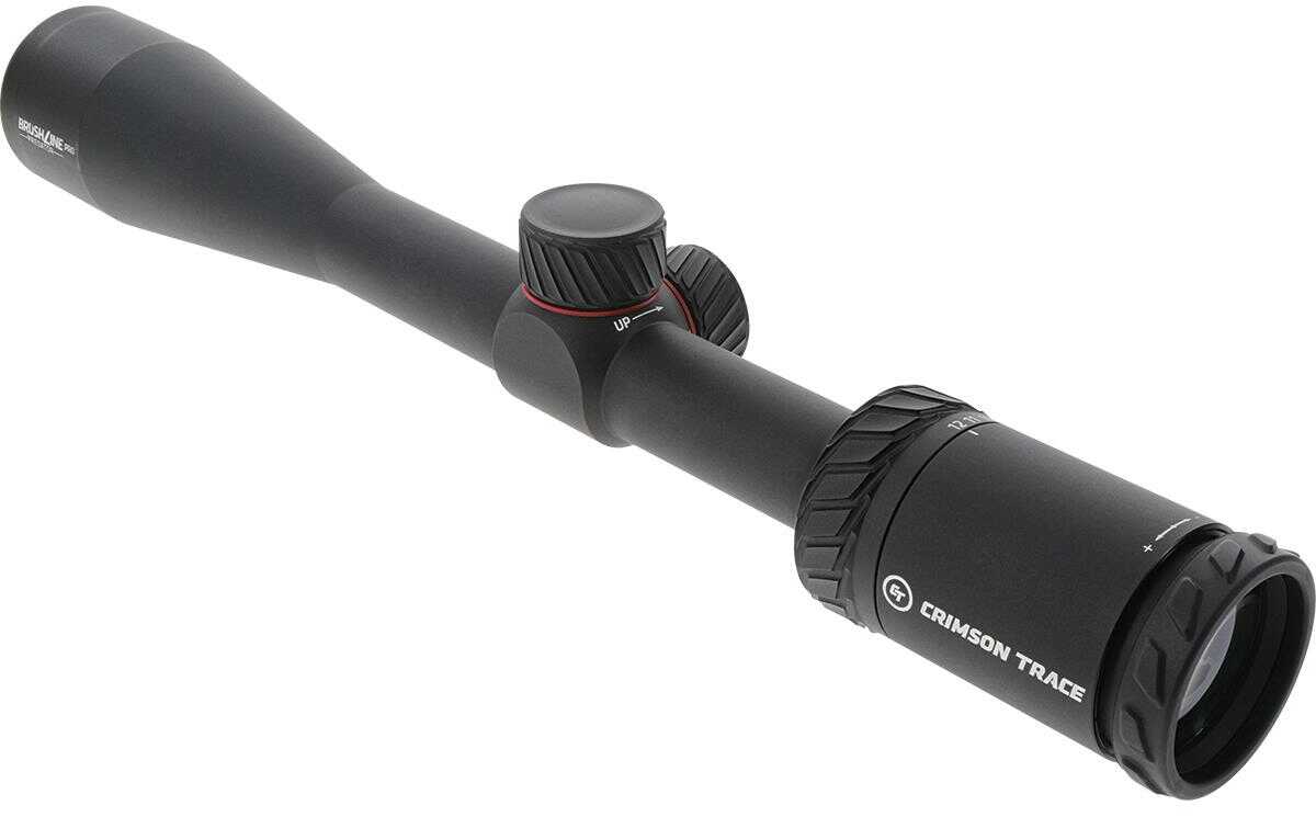 Crimson Trace BRUSHLINE Pro 4-12X40 1" PRED Riflescope | Predator Reticle 01-01530