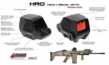 Crimson Trace HRO Open Reflex Sight 2MOA Red 01-01810