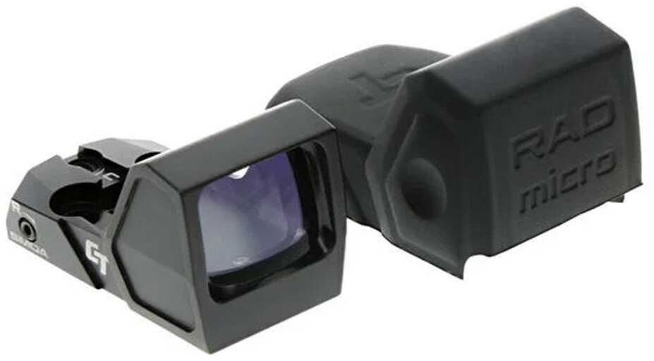 Crimson Trace Corporation RAD Micro Pro Green Dot Compact Open Reflex Sight Black 5 MOA 01-3000038