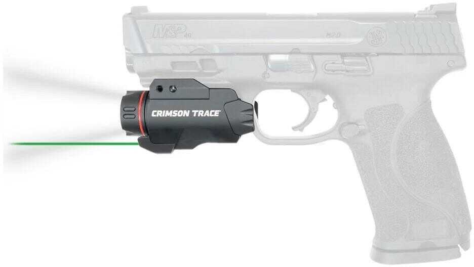 Crimson Trace Cmr-207g Rail Master Pro Universal Green Laser