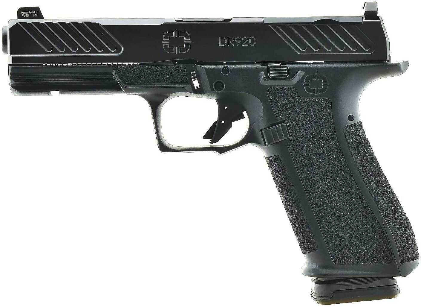 Shadow Systems Combat Pistol 9mm Optic Cut Unthreaded Black Polymer Finish