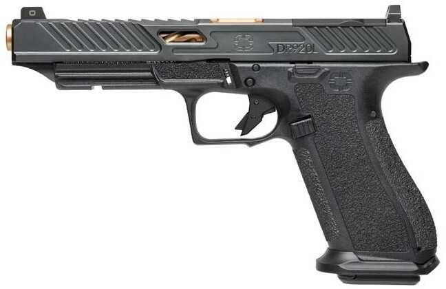 Shadow Systems DR920L Elite Long Slide Semi-Automatic Pistol 9mm Luger 5.31" Barrel (2)-17Rd Magazines Green Tritium Dot Front & Black Serrated Rear Sight Polymer Finish