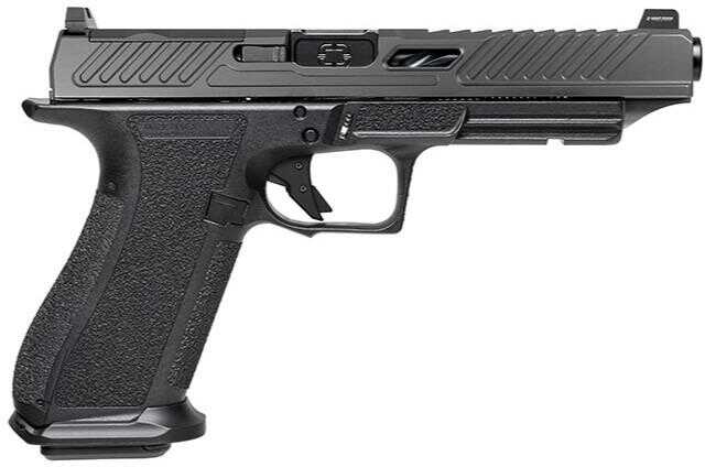 Shadow Systems DR920L Elite Long Slide Semi-Automatic Pistol 9mm Luger 5.31" Barrel (2)-17Rd Magazines Green Tritium Dot Front & Black Serrated Rear Sight Polymer Finish