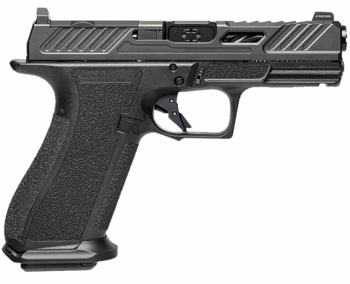 Shadow Systems XR920 Elite Semi-Auto Pistol 9mm Luger 4" Non-Threaded Barrel (2)-17Rd Mags Fixed Sights Black Polymer Finish