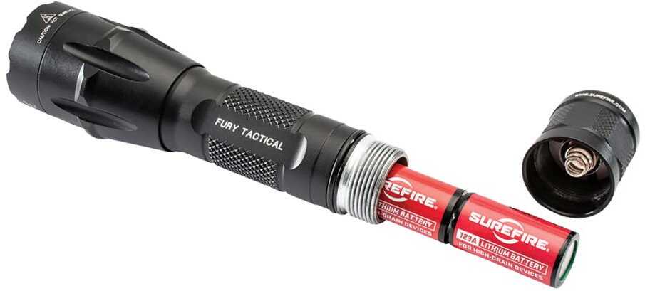 Surefire Fury Duel Fuel Tactical Flashlight 1500 Lumens Black