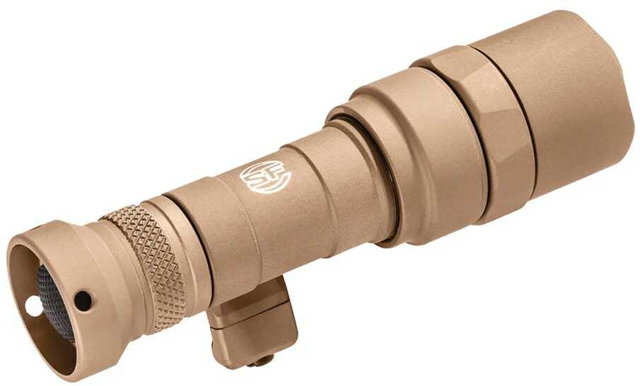 Surefire M340C Scout Pro Flashlight LED 500 Lumens Tan Finish 1913 Picatinny Mount installed MLOK included Z68 On/