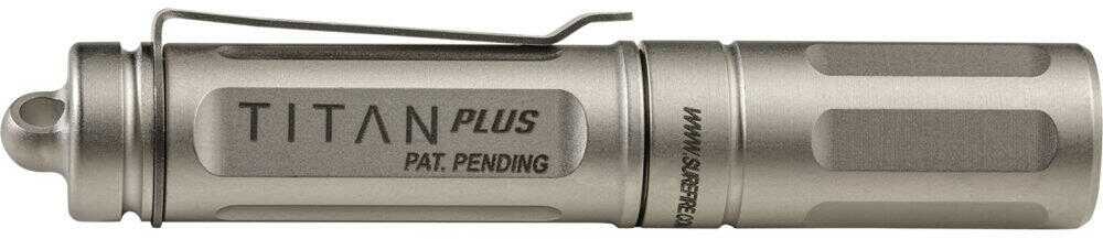 Surefire Titan-B Flashlight Variable Output Led - 300/75/15 Lumens Brass Nickel Finish